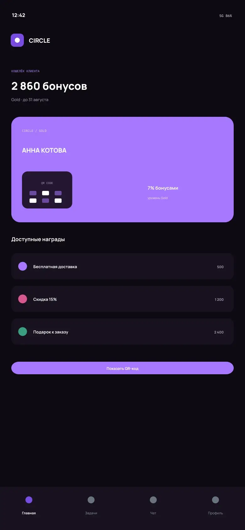 Customer Loyalty Platform — Retention analytics